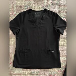 Figs high waisted scrubs set